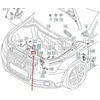 VAG AUDI A1 8X Variklio gaubto užraktas 8X0823485C NAUJAS ORIGINALUS