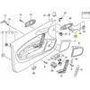 VAG Audi A1 Garsiakalbio skydelio dangtelis kairysis originalus 8X0035423A4PK