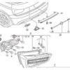 VAG "Audi A1" lempos laikiklis galinio žibinto kairės pusės žibintas originalus 8X0945257A