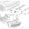 VAG "Audi A1" lempos laikiklis galinio žibinto kairės pusės žibintas originalus 8X0945257A