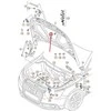 VAG AUDI A1 MK1 variklio dangčio buferis originalus 8P0823433A