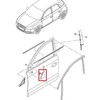 VAG AUDI A1 priekinių durelių kampų apdailos dangtelis blizgiai juodas kairėje N/S originalus 8X4837637E