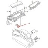 VAG AUDI A3 8P Priekinis peleninės korpusas 8P08579514PK NAUJAS ORIGINALUS