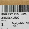 VAG AUDI A3 8V Greičio matuoklio dangtelio apdaila 8V08571156PS 2013 Naujas originalus