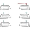 VAG AUDI A3 8V Priekinis Buferis Kairysis Oro Vairavimo Grotelės 8V5807681AA9B9 NAUJAS ORIGINALUS