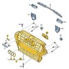VAG Audi A3 8V Priekinis radiatoriaus groteles 8V5853651BCKA NAUJAS ORIGINALUS