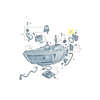 Vag Audi A3 A3 Cabriolet 8V Originalus 8V0941158B