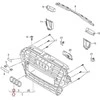 VAG AUDI A3 A4 A5 A6 priekinis ženkliukas žiedas grotelių emblema originalus 8T08536052ZZ