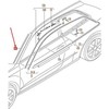 VAG AUDI A3 priekinė dešinioji vandens deflektoriaus juostelė originali 8V3854328C01C