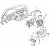 VAG Audi A3 Quattro VW Jetta Rabbit saugos laikrodžio spyruoklė OE tiekėjas 1K0959653D