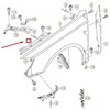 VAG AUDI A3 RS3 priekinio sparno tvirtinimo kronšteinas kairysis juodas originalus 8V0821467E