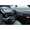 VAG Audi A3 S3 8P Pirštinės skyrius dangtis A Chromo apdaila 8P1857124A6PS LHD NAUJAS ORIGINALUS