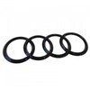 VAG AUDI A3 S3 RS3 13- SPORTBACK Galinė bagažinė juoda Audi emblema su ženkliuku originali 8V4853742AT94