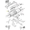 VAG AUDI A3/S3/RS3 RHD priekinis prietaisų skydelis N/S kairė oro ventiliacijos anga originali 8V28197936PS