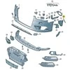 VAG AUDI A3 S3 Sportback Quattro. Originalios grotelės 8V38076839B9