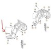 VAG Audi A3 Sportback 8V Priekinis Kairysis Rato Purvo Apsaugas 8V0821171J NAUJAS ORIGINALUS