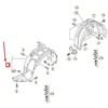 VAG Audi A3 Sportback 8V Priekinis Kairysis Rato Purvo Apsaugas 8V0821171J NAUJAS ORIGINALUS