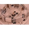 VAG Audi A4 01-05 S4 17" 6 stipinų rato centrinis stebulės dangtelis originalus 8E0601165H7ZJ