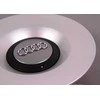 VAG Audi A4 01-05 S4 17" 6 stipinų rato centrinis stebulės dangtelis originalus 8E0601165H7ZJ