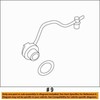 VAG AUDI A4 08-16 A5 10-16 Q5 09-16 dyzelinio kuro dangtelis su tvirtinimo dirželiu originalus 8K0201550K