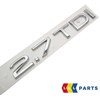 VAG AUDI A4 A5 A5 A6 2.7TDI 05-12 bagažinės emblema chromuota originali 4F0853743C 2ZZ