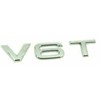 VAG AUDI A4 A5 A5 A6 A6 A7 Q5 Q7 priekinio sparno chromuotas ženkliukas su emblema V6T originalus 8K0853601