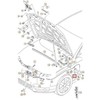 VAG AUDI A4 A5 A5 A6 A6 A7 Q5 RS5 variklio dangčio atleidimo rankena juoda 8T2823533C4PK originali