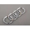 VAG Priekinių Grotelių Žiedų Emblema Audi A6 A7 A8 Q3 Q5 Q7 Originalus 4H0853605B2ZZ