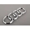 VAG Priekinių Grotelių Žiedų Emblema Audi A6 A7 A8 Q3 Q5 Q7 Originalus 4H0853605B2ZZ