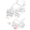 VAG AUDI A4 A6 A6 ALLROAD QUATTRO Galinis chromuotas Allroad ženkliukas originalus 8K9853735A2ZZ