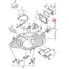 Vag Audi A4 A6 Kairysis Viršutinio Gaubto Dangtelis Originalus 3C0941607H