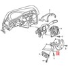 VAG AUDI A4 Allroad Quattro Avant vairo kolonėlės apdaila originali 8K0953512E6PS