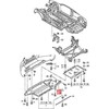 VAG AUDI A4 ALLROAD QUATTRO priekinis kairės pusės ratų spoileris originalus 8K9853887