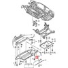 VAG AUDI A4 Allroad Quattro ratų spoileris priekinis dešinysis originalus 8K9853888