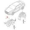 VAG Audi A4 Avant S4 Ratų Apdailos Apsauga Kairė Originali 8K0821133