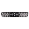 VAG AUDI A4 B5 (1995-2001) S4 RS4 Chromuotos priekinio gaubto grotelės originalios 8D0853651T