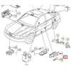 VAG AUDI A4 B5 priekinių durų įspėjamoji lemputė originali 8D0947411