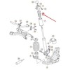 VAG AUDI A4 B8 Galiniai amortizatoriaus sustabdymo pagalvėlė 8K0512131H NAUJA ORIGINALI