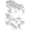 VAG AUDI A4 B8 GALINIS SLĖGIKLIS DEŠINIS ŠILUMOS ŠALIKLIS ORIGINALUS 8K0804172