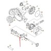 VAG "Audi A4 B8" priekinės pavaros veleno Groov rutulinis guolis 0B4409294D originalus