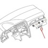 VAG AUDI A4 B8 Priekinis Skydelis Dešinysis Apdailos LHD 8K1853190T1NK NAUJAS ORIGINALUS