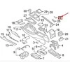 VAG "Audi A4 B9" centrinės konsolės kilimėlis LHD originalus 8W1863301