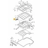VAG AUDI A4 CONVERTIBLE 03-09 Stogo padėties jutiklis dešinysis O/S originalus 8H0959613A