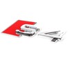 VAG AUDI A4 S4 B8 bagažinės dangtis S4 2015 emblema originali 8D0853737G2ZZ