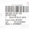 VAG AUDI A4 S4 B8 bagažinės dangtis S4 2015 emblema originali 8D0853737G2ZZ