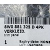 Vag Sėdynės Rėmo Apdailos Skydelis Elektra Juosmens Atrama Audi A4 A5 8W0881325D4PK Originalus