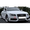 VAG AUDI A5 2008-2012 Priekinio buferio vilkimo kablio ausies dangtelis, gruntuotas, originalus 8T0807241GRU