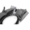 VAG AUDI A5 2008-2012 Priekinis bamperis rūko išorinės grotelės, juodos, kairės pusės originalios 8T080768101C