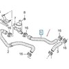 VAG Audi A5 8T aušinimo vamzdžio žarna LHD 8K1819374E NAUJA ORIGINALI 2015