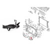 VAG Audi A5 RS5 Tolimųjų šviesų žibinto kairės pusės montavimas originalus 8T0805607D